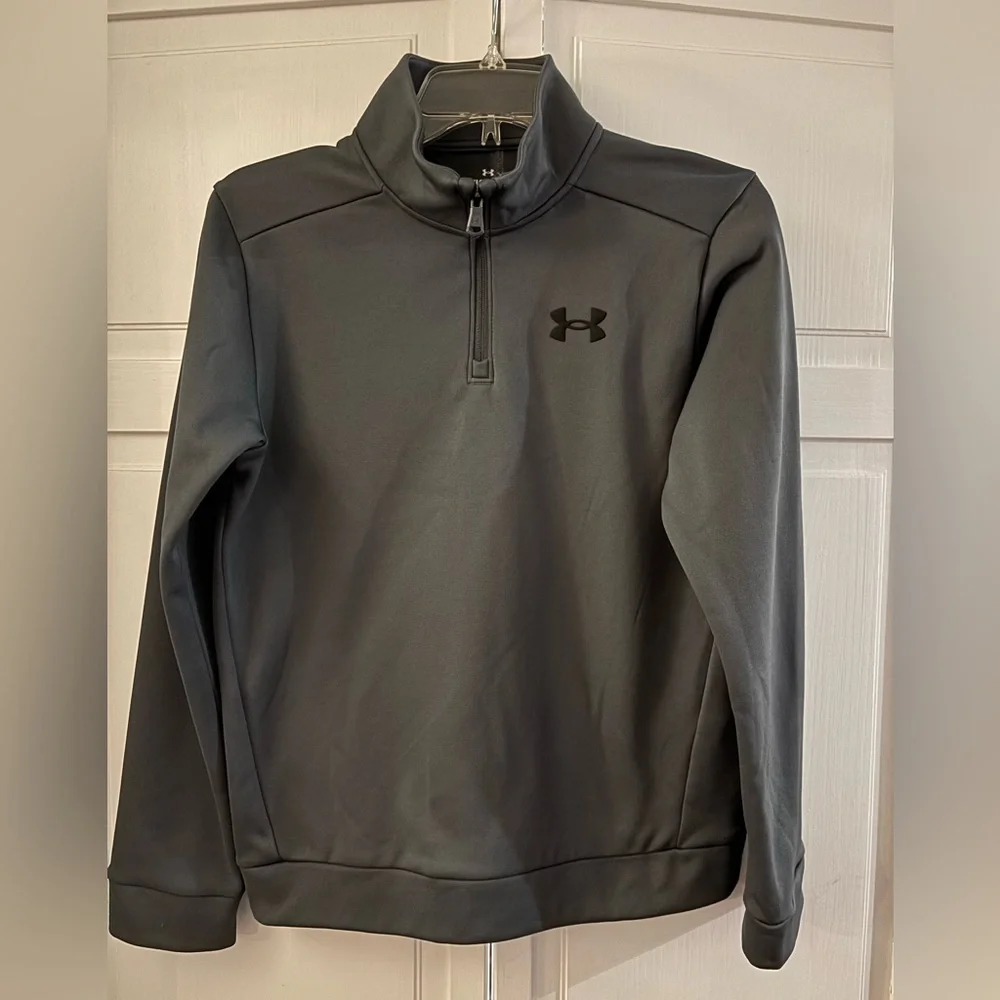 Under Armour Kids' Black Performance Jacket - Picture 1 of 3